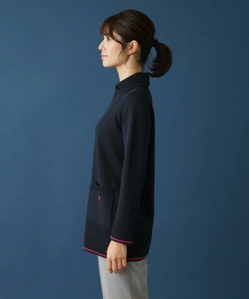 Leilian / レリアン ニット・セーター | スキッパーニットポロシャツ | 詳細10