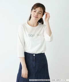 ロゴ刺繍Ｔシャツ