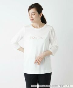 ロゴ刺繍Ｔシャツ