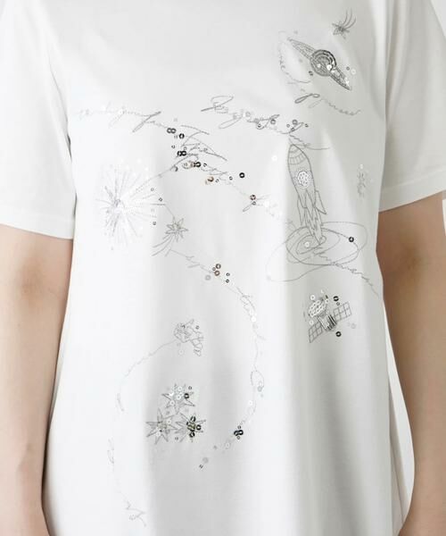 Leilian / レリアン カットソー | 刺繍半袖Tシャツ | 詳細16