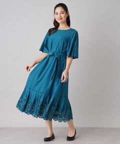 Leilian / レリアン ドレス | カットワークワンピース