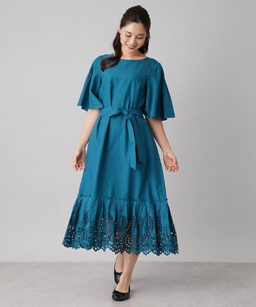 Leilian / レリアン ドレス | カットワークワンピース | 詳細3