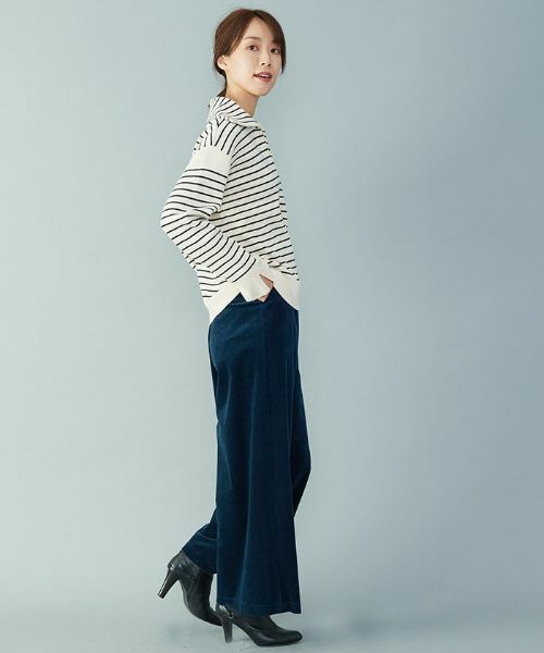 Leilian / レリアン その他パンツ | コーデュロイワイドパンツ【leilian the week】 | 詳細5