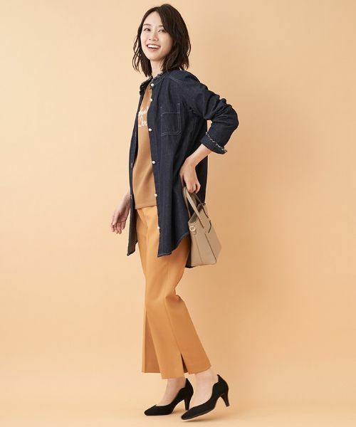 Leilian / レリアン その他パンツ | ブーツカットカラーパンツ | 詳細3