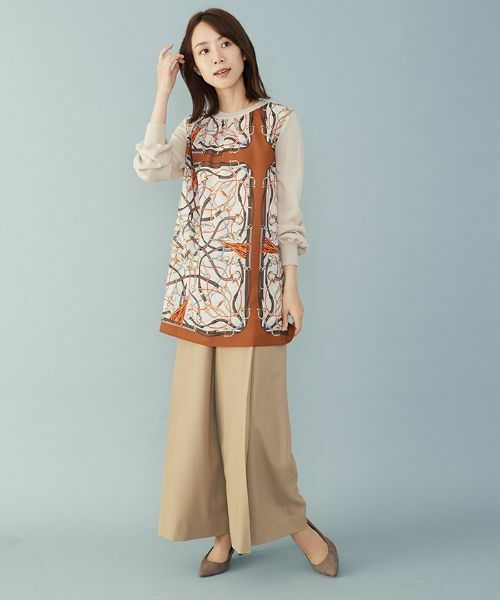 Leilian / レリアン その他パンツ | タックワイドパンツ【leilian the week】 | 詳細1