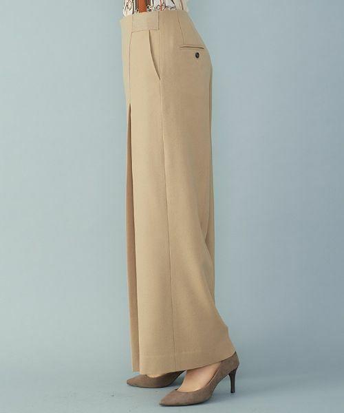 Leilian / レリアン その他パンツ | タックワイドパンツ【leilian the week】 | 詳細3