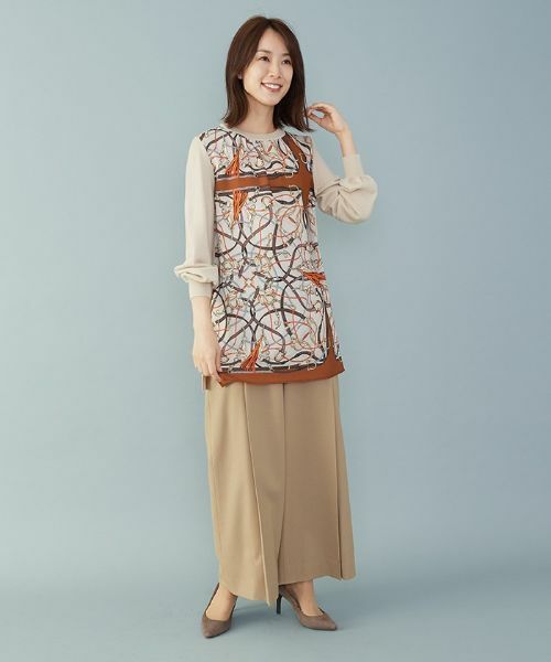 Leilian / レリアン その他パンツ | タックワイドパンツ【leilian the week】 | 詳細9