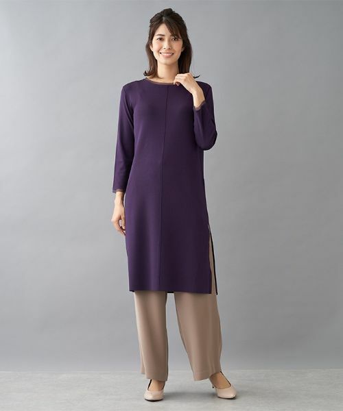 Leilian / レリアン ニット・セーター | クルーネックニットチュニック | 詳細6