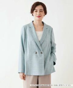 Leilian / レリアン テーラードジャケット | ダブルブレストジャケット【Leilian the week】