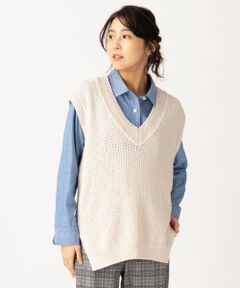 Leilian / レリアン テーラードジャケット | チェニック丈ベスト