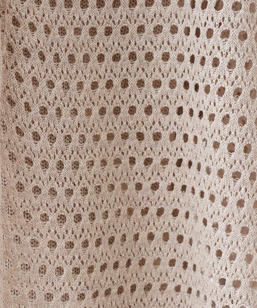 Leilian / レリアン カーディガン・ボレロ | 透かし編み7分袖トッパーカーディガン | 詳細20