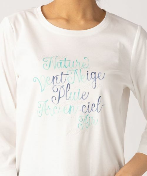 Leilian / レリアン Tシャツ | ロゴTシャツ | 詳細4