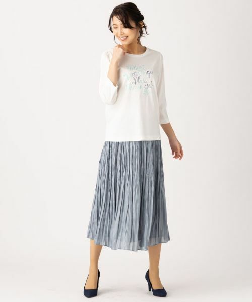 Leilian / レリアン Tシャツ | ロゴTシャツ | 詳細7