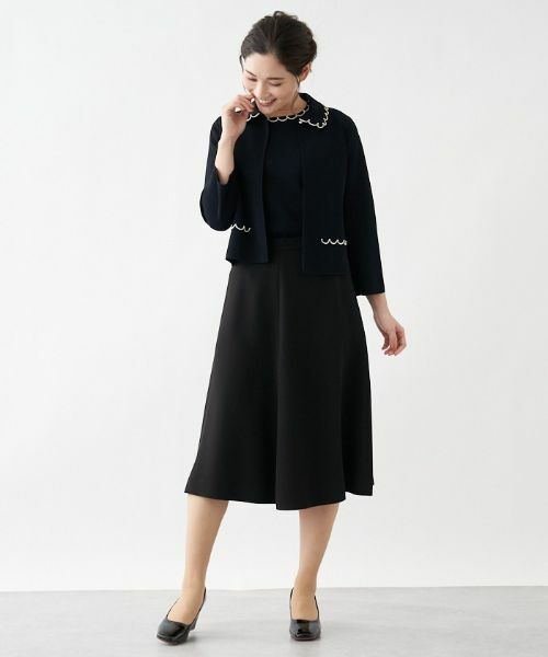 Leilian / レリアン ニット・セーター | スカラップビーズニット | 詳細3