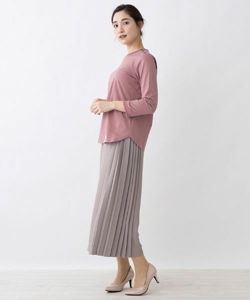 Leilian / レリアン カットソー | ロングスリーブカットソー【MUSE BY ROCHAS Premiere】 | 詳細2