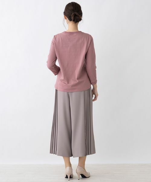 Leilian / レリアン カットソー | ロングスリーブカットソー【MUSE BY ROCHAS Premiere】 | 詳細9