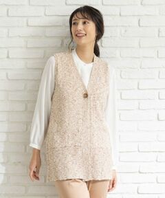 Leilian / レリアン テーラードジャケット | ニットベスト