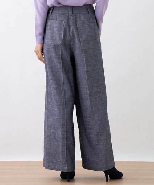 Leilian / レリアン その他パンツ | タックワイドパンツ | 詳細2