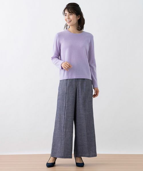 Leilian / レリアン その他パンツ | タックワイドパンツ | 詳細4