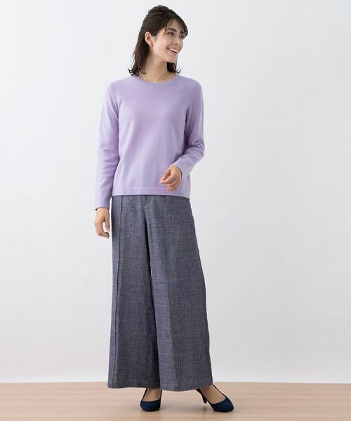 Leilian / レリアン その他パンツ | タックワイドパンツ | 詳細5