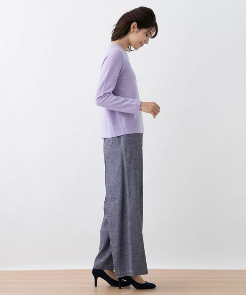 Leilian / レリアン その他パンツ | タックワイドパンツ | 詳細8
