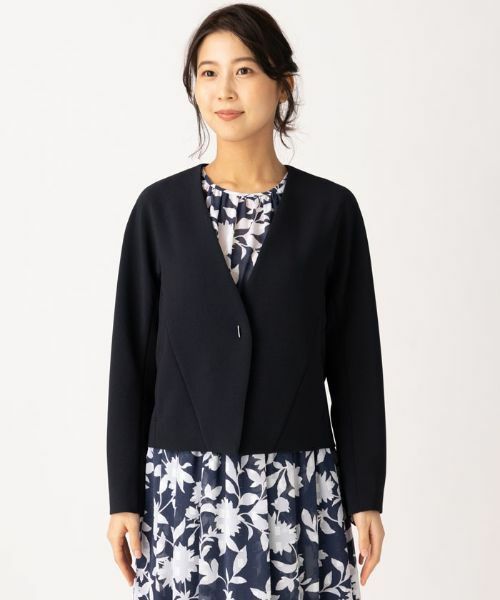 Leilian / レリアン テーラードジャケット | Vネックジャケット | 詳細5