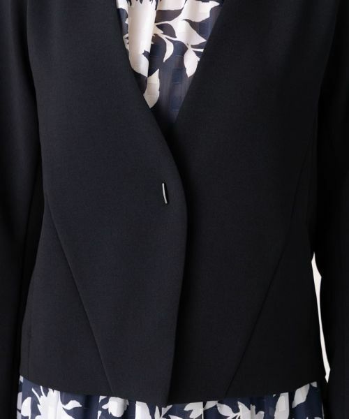 Leilian / レリアン テーラードジャケット | Vネックジャケット | 詳細8