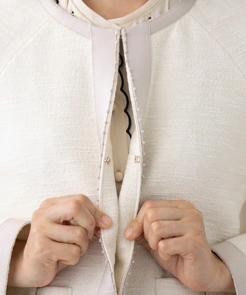 Leilian / レリアン テーラードジャケット | ツイードジャケット | 詳細13