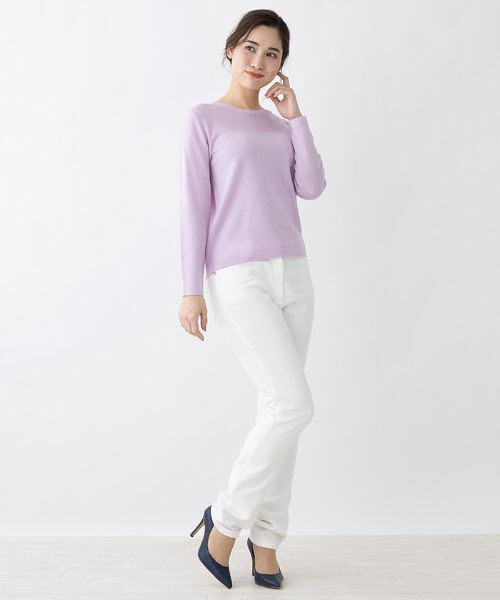 Leilian / レリアン ニット・セーター | ハイゲージニットプルオーバー | 詳細6