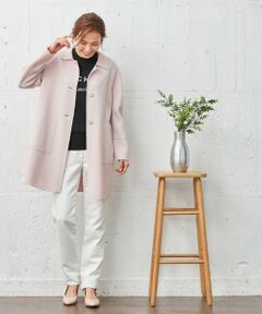 Leilian / レリアン その他アウター | ミディアム丈ステンカラーコート【STEFANONI】