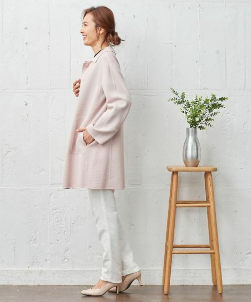 Leilian / レリアン その他アウター | ミディアム丈ステンカラーコート【STEFANONI】 | 詳細1