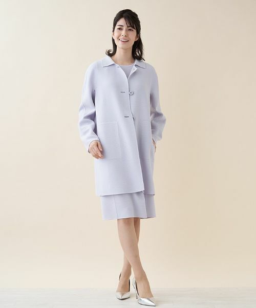 Leilian / レリアン その他アウター | ミディアム丈ステンカラーコート【STEFANONI】 | 詳細2
