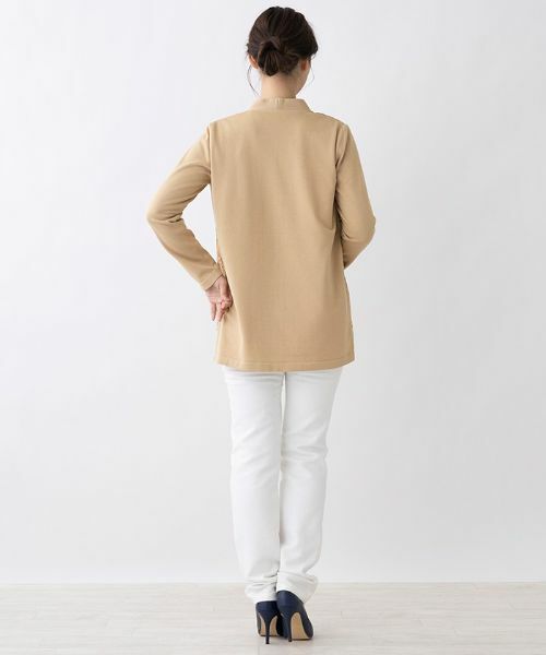 Leilian / レリアン カーディガン・ボレロ | 切替えニットカーディガン | 詳細5