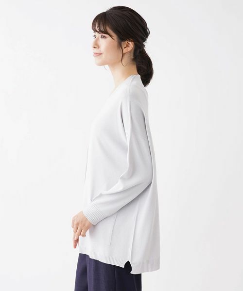 Leilian / レリアン カーディガン・ボレロ | ハイゲージニットカーディガン【LE TRICOT PERUGIA】 | 詳細5