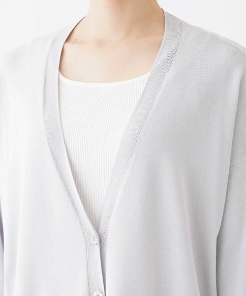 Leilian / レリアン カーディガン・ボレロ | ハイゲージニットカーディガン【LE TRICOT PERUGIA】 | 詳細7