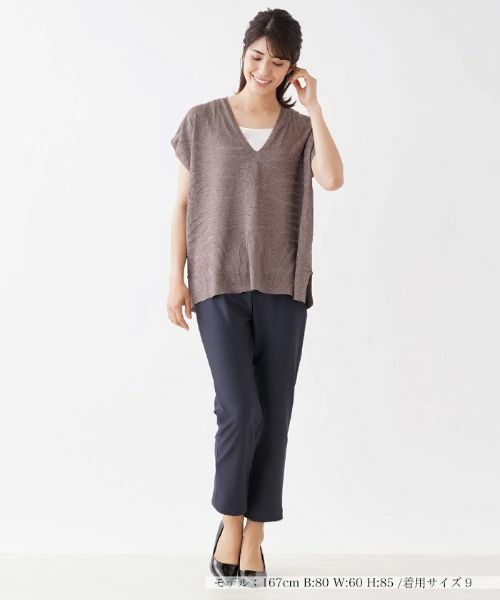 Leilian / レリアン ニット・セーター | Vネックニットプルオーバ【LE TRICOT PERUGIA】 | 詳細2