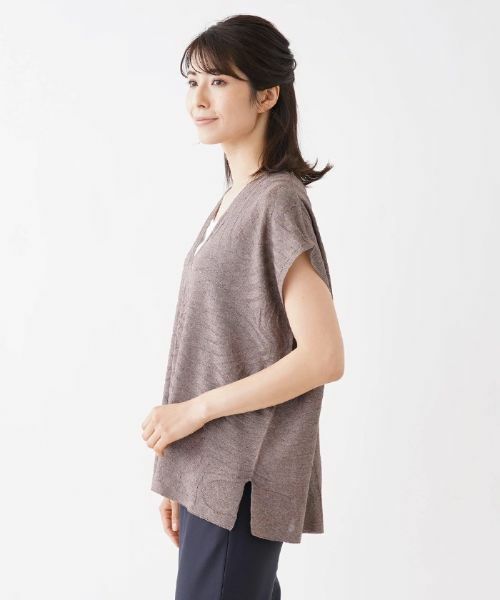 Leilian / レリアン ニット・セーター | Vネックニットプルオーバ【LE TRICOT PERUGIA】 | 詳細5