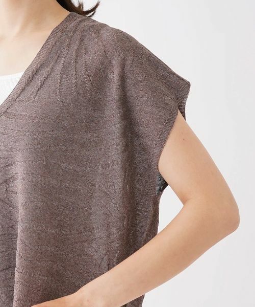 Leilian / レリアン ニット・セーター | Vネックニットプルオーバ【LE TRICOT PERUGIA】 | 詳細8