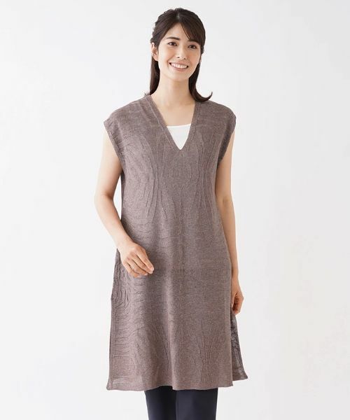 Leilian / レリアン ニット・セーター | チュニック丈ニット【LE TRICOT PERUGIA】 | 詳細4