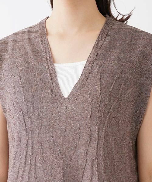 Leilian / レリアン ニット・セーター | チュニック丈ニット【LE TRICOT PERUGIA】 | 詳細7