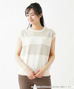 Leilian / レリアン ニット・セーター | フレンチスリーブニット 【ROCHAS Premiere】