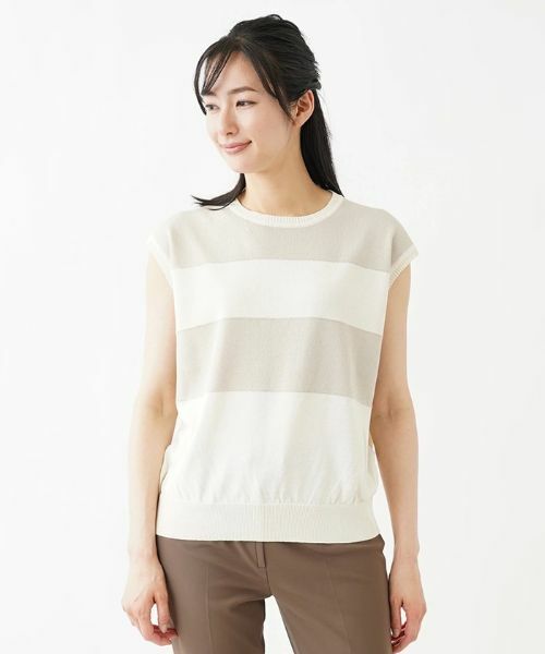 Leilian / レリアン ニット・セーター | フレンチスリーブニット 【ROCHAS Premiere】 | 詳細4