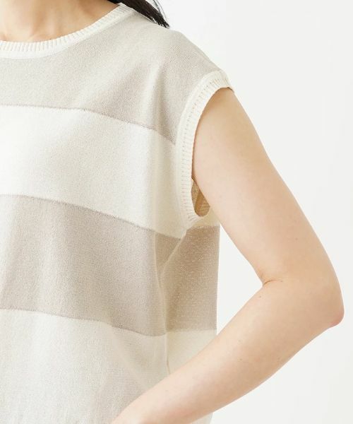 Leilian / レリアン ニット・セーター | フレンチスリーブニット 【ROCHAS Premiere】 | 詳細8