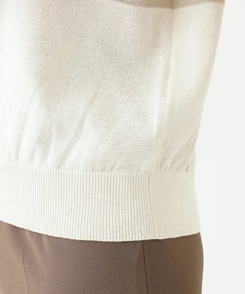 Leilian / レリアン ニット・セーター | フレンチスリーブニット 【ROCHAS Premiere】 | 詳細9