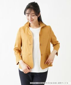 Leilian / レリアン テーラードジャケット | オープンカラ—ジャケット【ROCHAS Premiere】