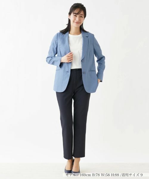 Leilian / レリアン テーラードジャケット | 薄手カラードブレザー【ROCHAS Premiere】 | 詳細1