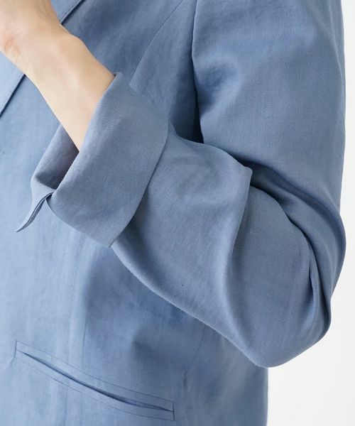 Leilian / レリアン テーラードジャケット | 薄手カラードブレザー【ROCHAS Premiere】 | 詳細10