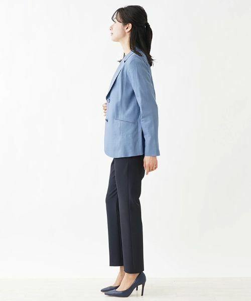 Leilian / レリアン テーラードジャケット | 薄手カラードブレザー【ROCHAS Premiere】 | 詳細2