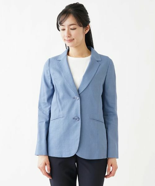 Leilian / レリアン テーラードジャケット | 薄手カラードブレザー【ROCHAS Premiere】 | 詳細4