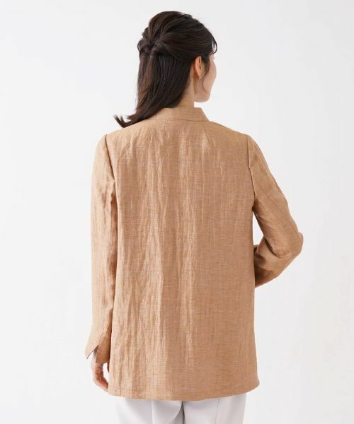 Leilian / レリアン テーラードジャケット | 配色襟ジャケット | 詳細6